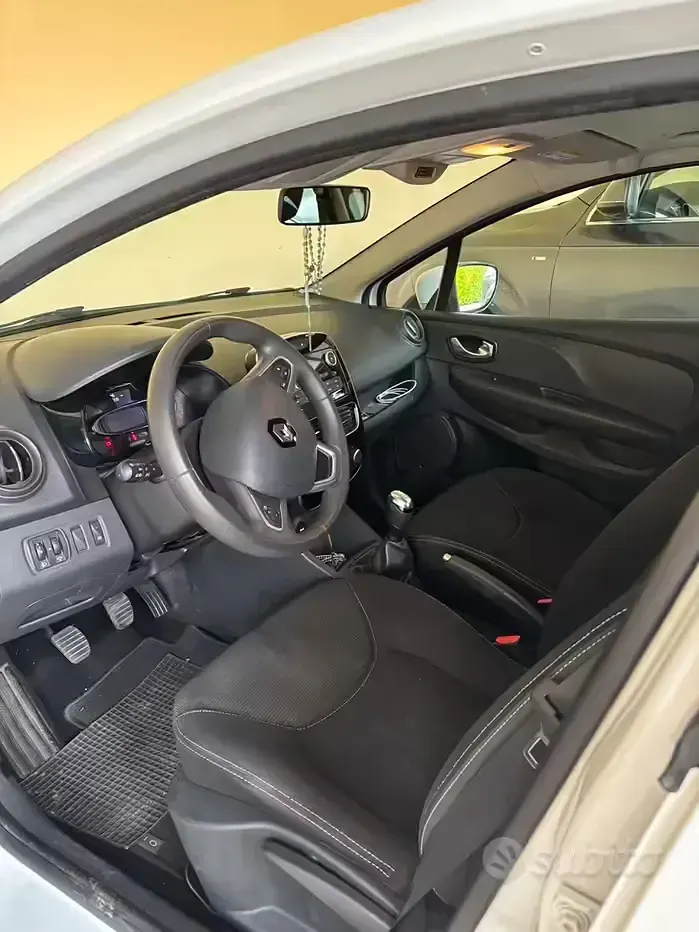 Usata Renault Clio IV 75 CV (55 kW) 2018 Bianco Berlina