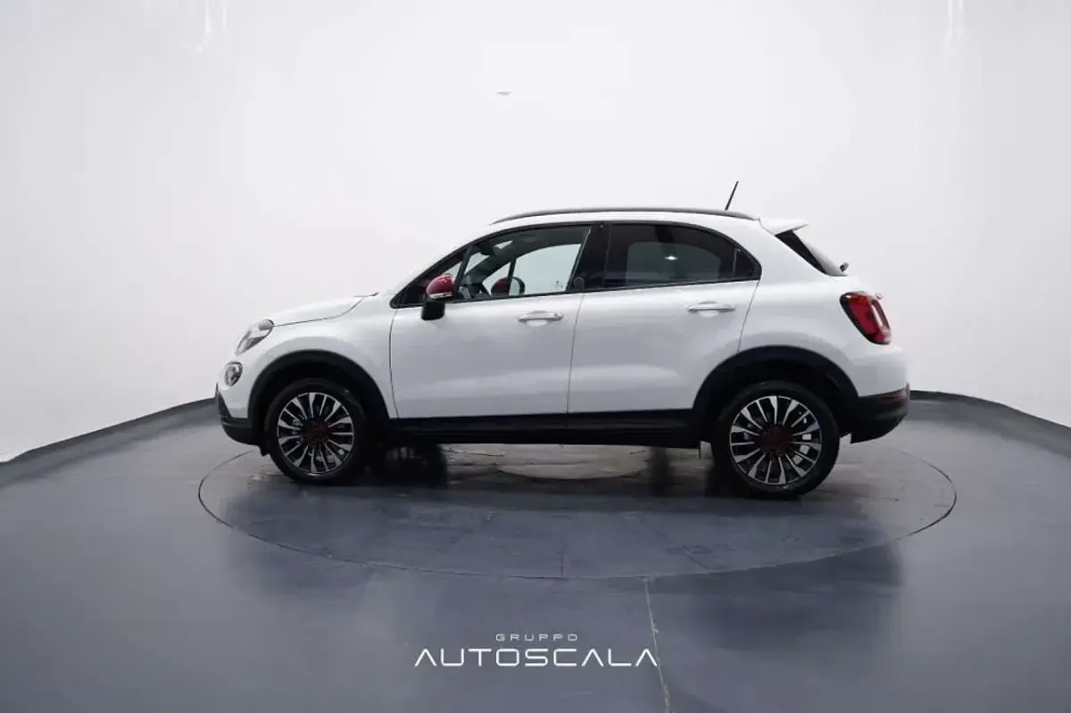 Usata Fiat 500X Red 131 CV (96 kW) 2022 Bianco gelato SUV