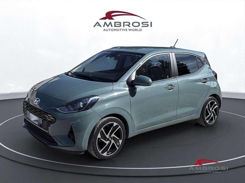 Usata Hyundai i10 Prime 67 CV (49 kW) 2024 Verde Utilitaria