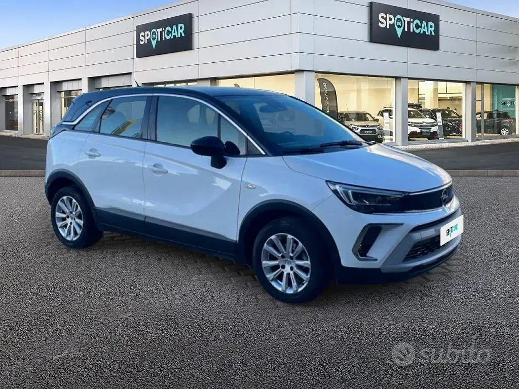 Usata Opel Crossland X Elegance 110 CV (80 kW) 2022 Bianco SUV