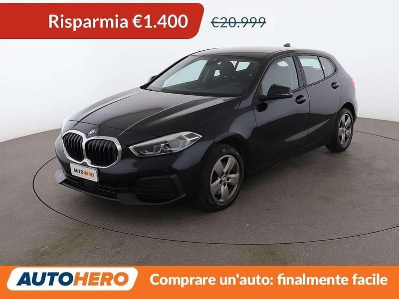 Usata BMW 118 Advantage 150 CV (110 kW) 2022 Nero Utilitaria