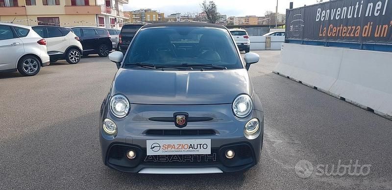 Grigio Usata 2011 Abarth 500C Competizione Cabrio | 14.900 € (Buon prezzo) - Immagine 1/4