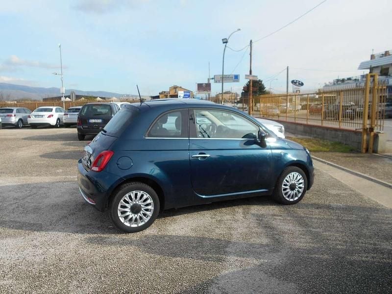 Usata Fiat 500 Lounge 95 CV (69 kW) 2018 Blu/azzurro Utilitaria