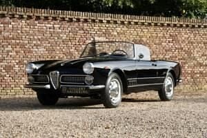 Nero Usata 1961 Alfa Romeo 2000 Cabrio | 119.500 € - Immagine 1/4