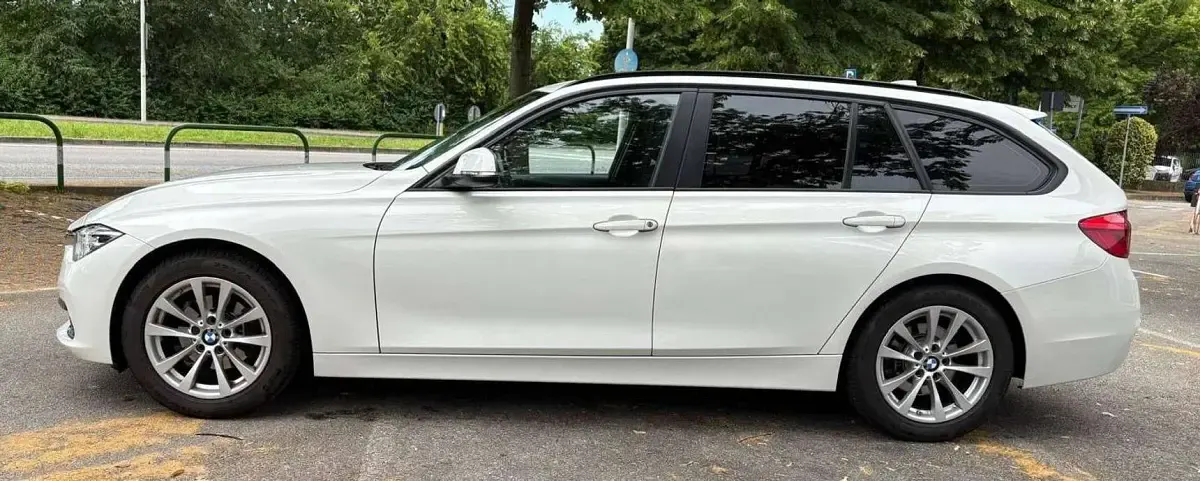 Usata BMW 318 Advantage 150 CV (110 kW) 2017 Bianco Station wagon