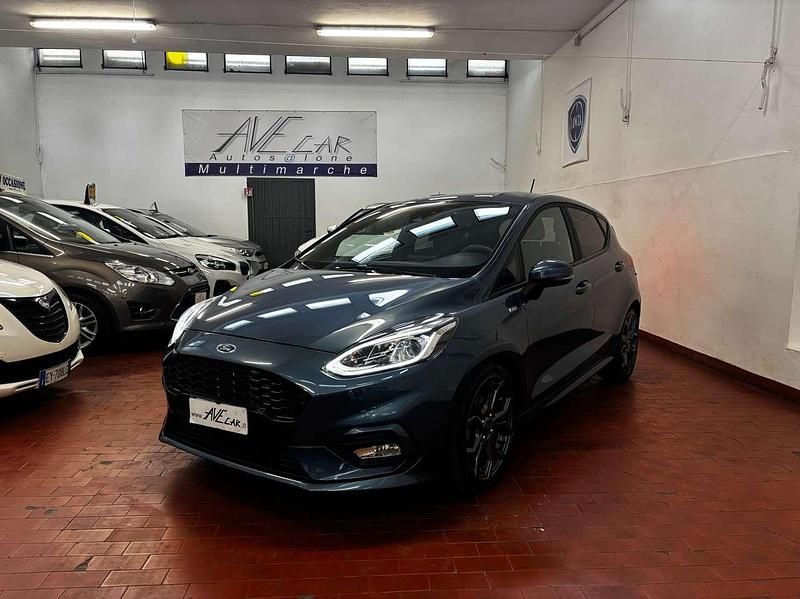 Usata Ford Fiesta ST-Line 101 CV (74 kW) 2019 Blu/azzurro Utilitaria