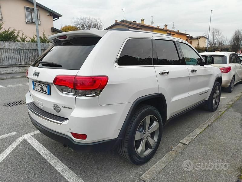Usata Jeep Grand Cherokee Limited 250 CV (183 kW) 2016 Bianco SUV