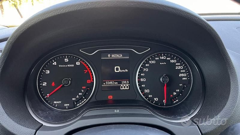 Usata Audi A3 116 CV (85 kW) 2019 Nero Berlina