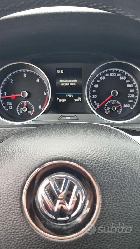 Usata VW Golf VII Business 116 CV (85 kW) 2018 Bianco Station wagon