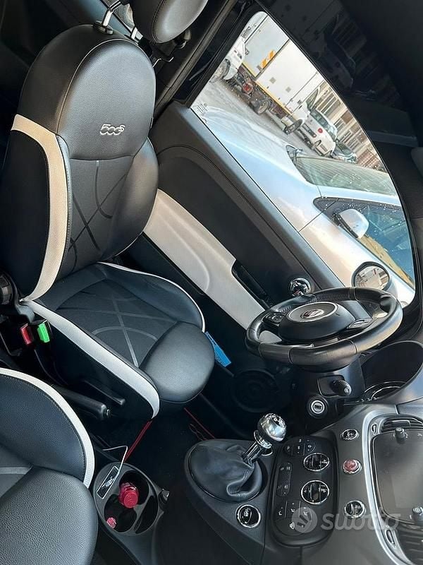 Usata Fiat 500S 69 CV (50 kW) 2019 Nero Berlina
