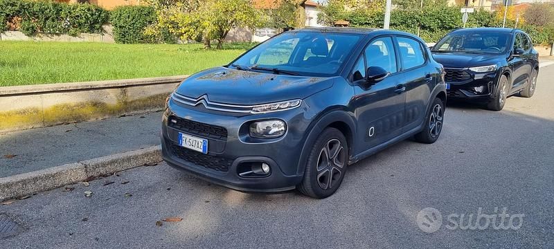 Usata Citroën C3 PureTech 82 CV (60 kW) 2017 Nero Berlina