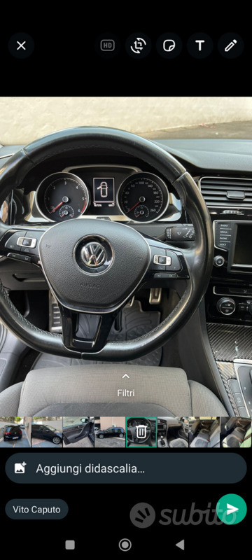 Usato 2015 VW Golf VII 1.6 Diesel 110 CV (11.000 €)