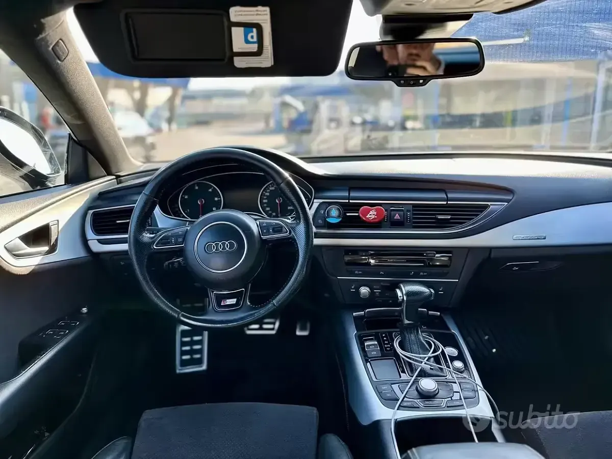 Usata Audi A7 S-Line 245 CV (180 kW) 2014 Nero Utilitaria