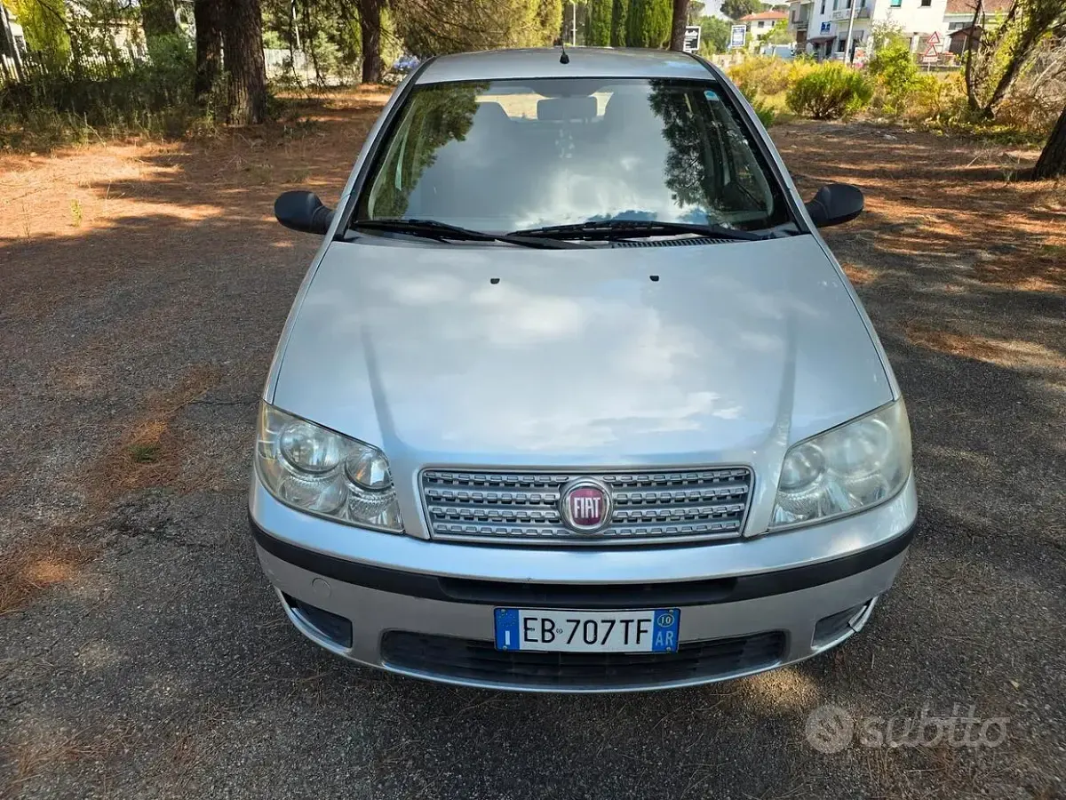 Usata Fiat Punto Active 60 CV (44 kW) 2010 Grigio Utilitaria