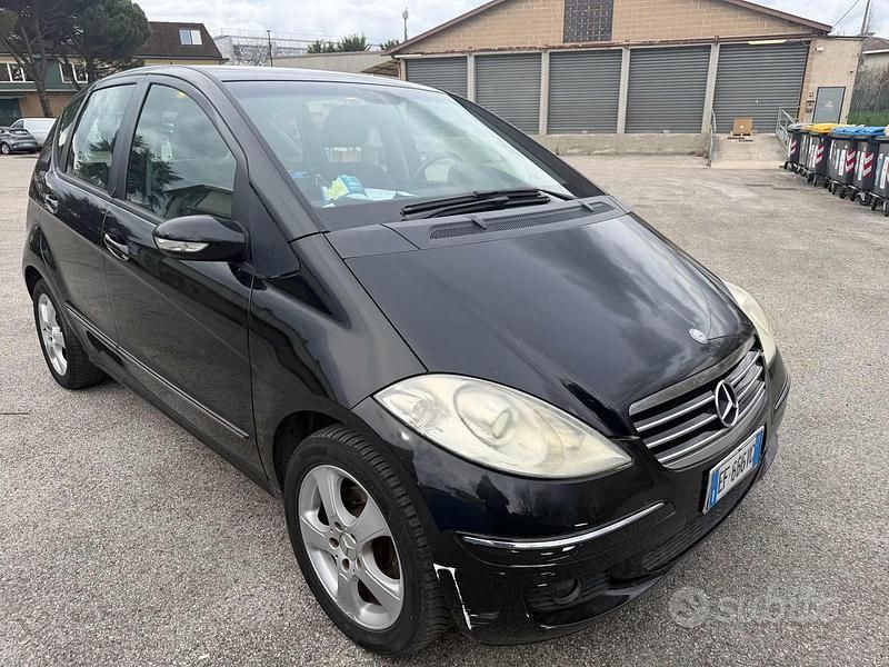 Usata Mercedes A150 Avantgarde 95 CV (69 kW) 2009 Nero Berlina