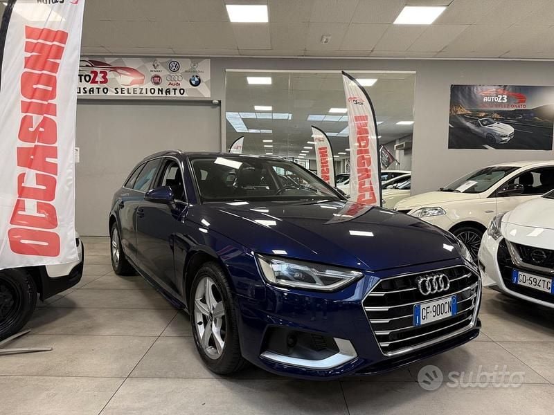 Blu Usata 2021 Audi A4 Advanced Station wagon | 19.999 € (Ottimo prezzo) - Immagine 1/4