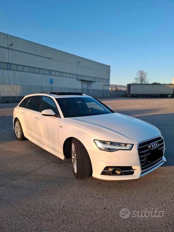 Bianco Usata 2017 Audi A6 S-Line Tre volumi | 17.800 € (Ottimo prezzo) - Immagine 1/4