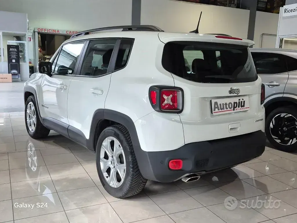 Usata Jeep Renegade Limited 131 CV (96 kW) 2021 Bianco SUV
