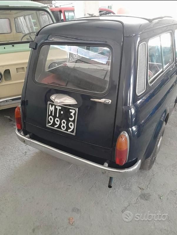 Usata Autobianchi Bianchina 1970 Blu Utilitaria