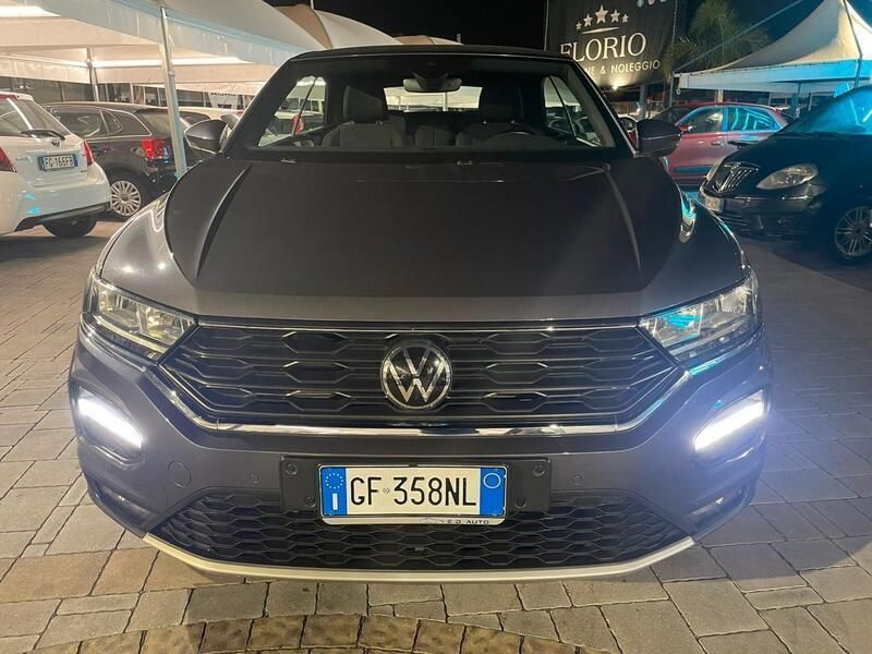Usata VW T-Roc Cabriolet Style 150 CV (110 kW) 2021 Grigio Cabrio