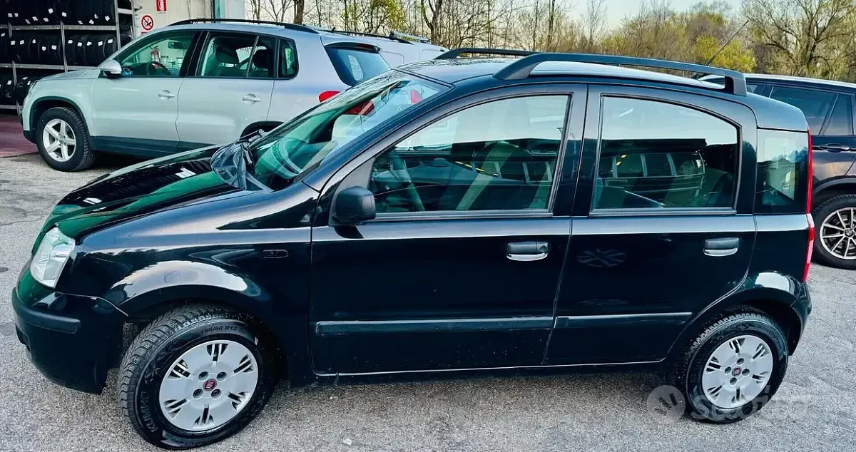 Usata Fiat Panda 60 CV (44 kW) 2009 Nero Utilitaria