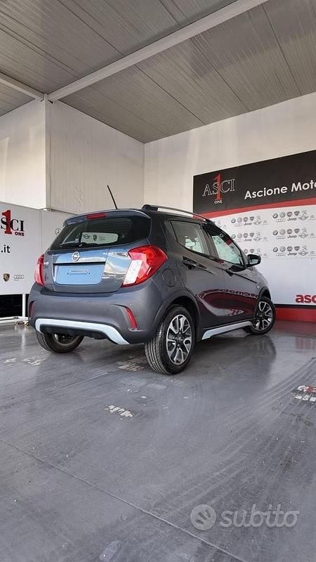 Usata Opel Karl Rocks 73 CV (53 kW) 2019 Grigio Utilitaria
