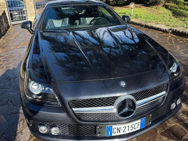 Usata Mercedes SLK200 Premium 184 CV (135 kW) 2011 Grigio Cabrio