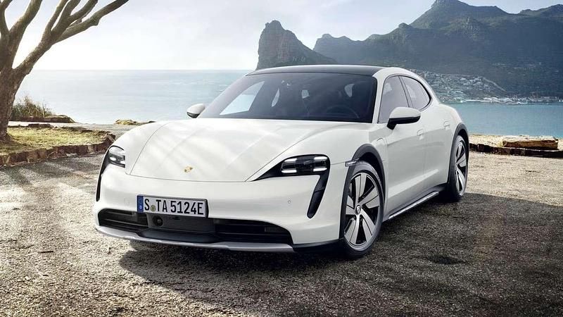 Bianco Usata 2022 Porsche Taycan Cross Turismo Station wagon | 55.000 € (Molto cara) - Immagine 1/4