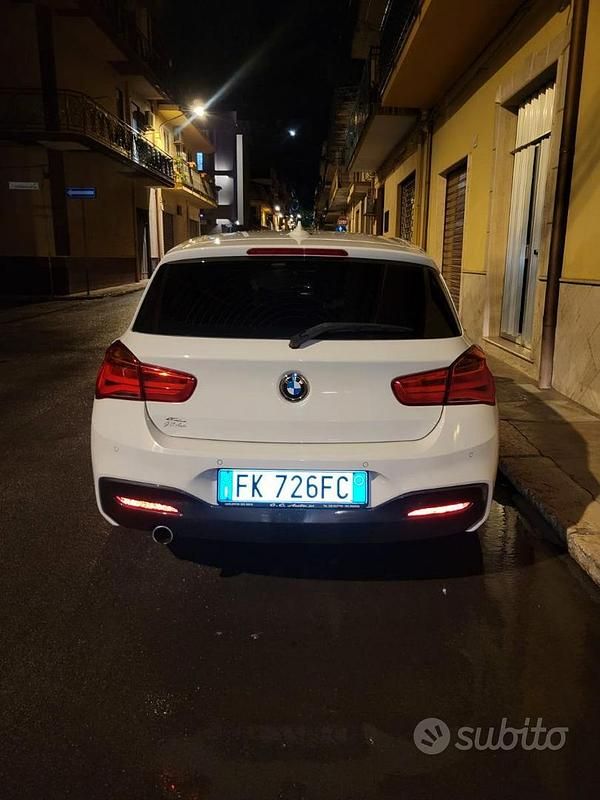 Usata BMW 116 M Sport 116 CV (85 kW) 2017 Bianco Utilitaria
