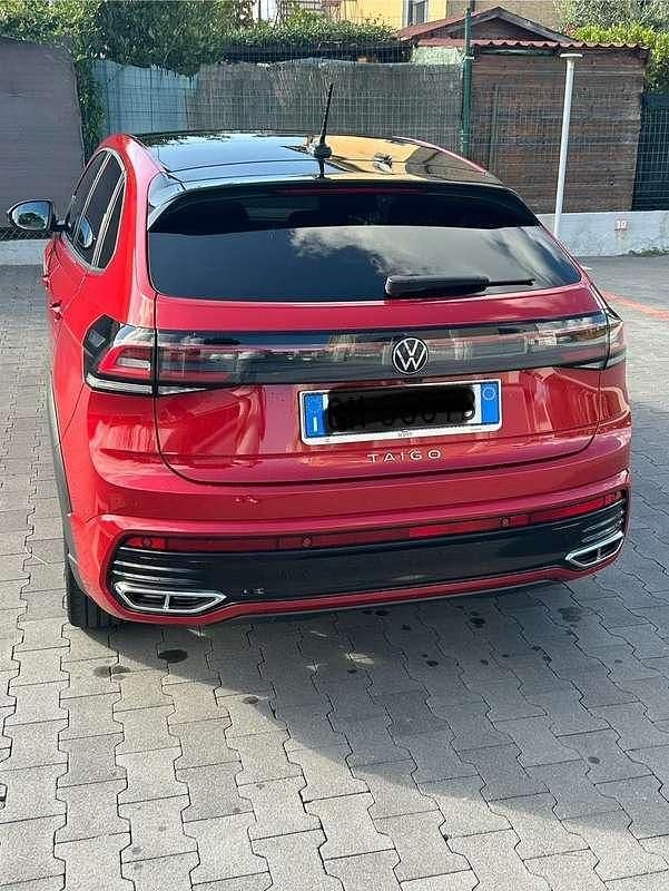 Usata VW Taigo R-line 150 CV (110 kW) 2023 Rosso SUV