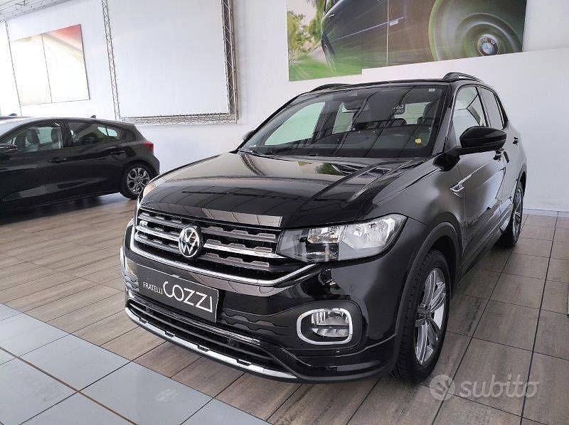 Usata VW T-Cross Sport 95 CV (69 kW) 2022 Nero SUV