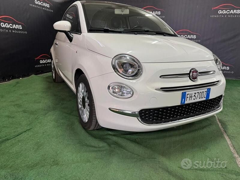 Usata Fiat 500 Lounge 69 CV (50 kW) 2017 Bianco Berlina