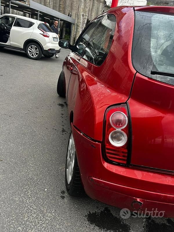 Usata Nissan Micra 80 CV (58 kW) 2009 Rosso Berlina