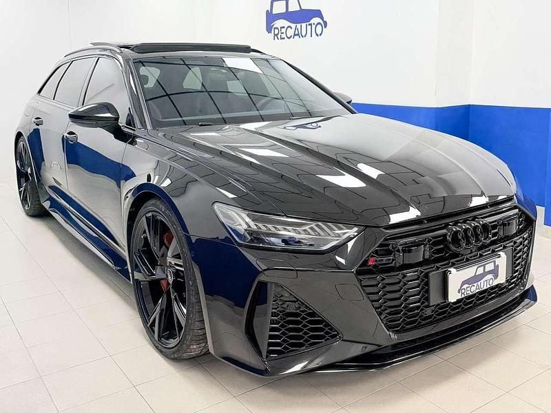 Usata Audi RS6 600 CV (441 kW) 2022 Nero Station wagon