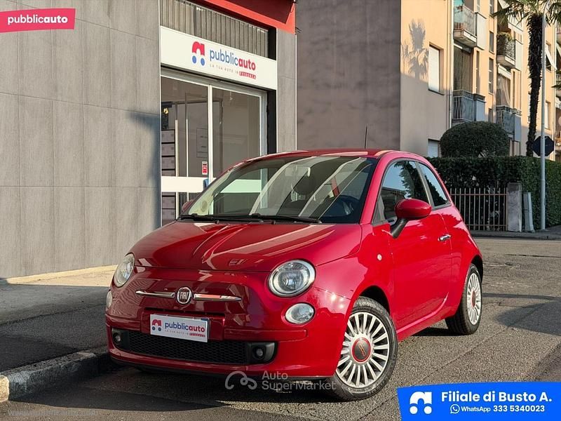 Usata Fiat 500 Pop 69 CV (50 kW) 2015 Rosso Berlina