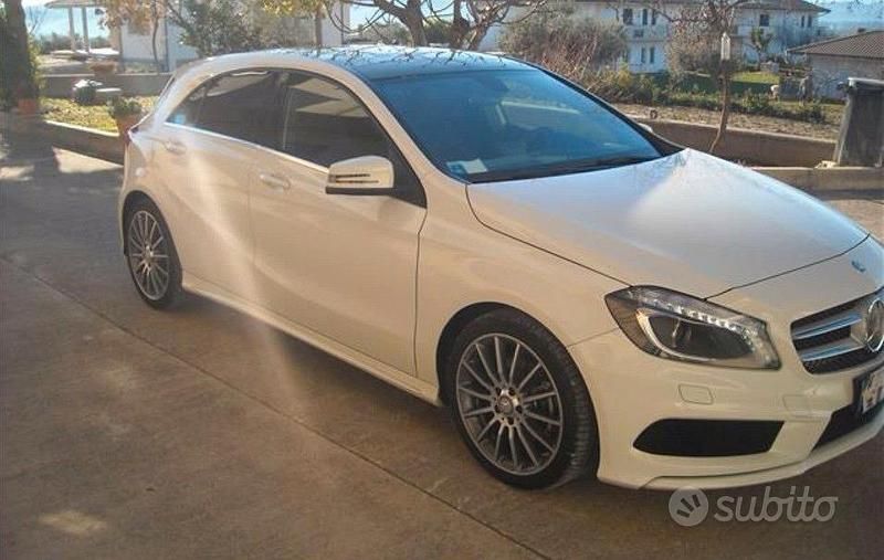 Usata Mercedes A180 Premium 2015 Bianco Berlina