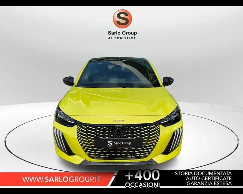 Usata Peugeot 208 GT 101 CV (74 kW) 2024 Giallo Utilitaria