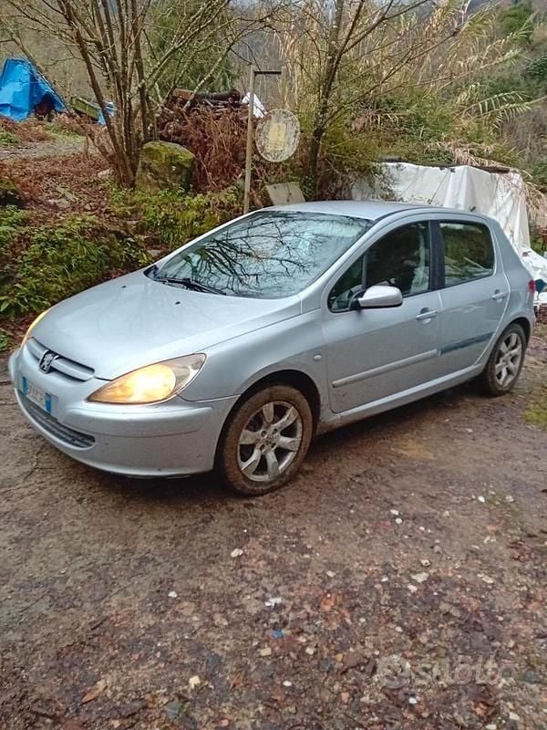 Usata Peugeot 307 90 CV (66 kW) 2002 Grigio Berlina