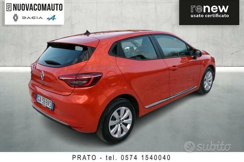 Usata Renault Clio V Zen 86 CV (63 kW) 2020 Arancione Berlina