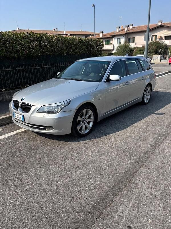 Grigio Usata 2008 BMW 525 Efficient Dynamics Station wagon | 5900 € (Super prezzo) - Immagine 1/4