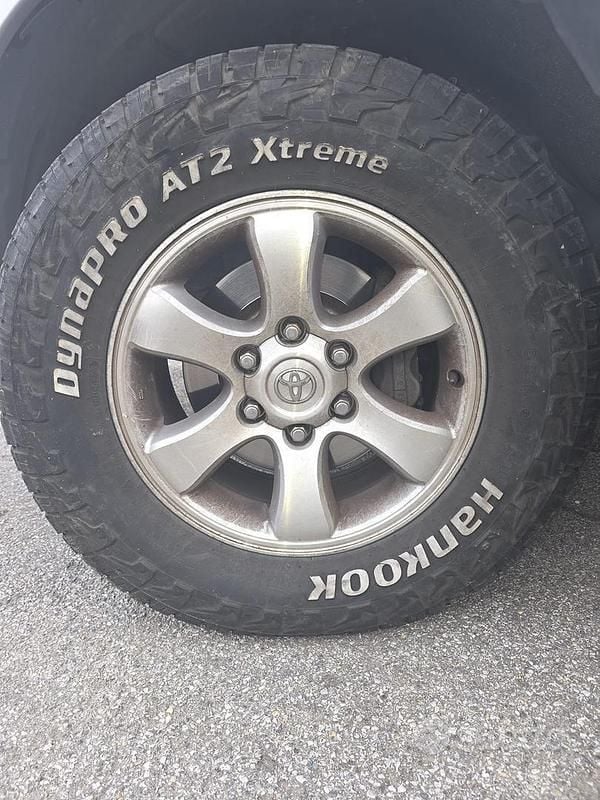 Usata Toyota Land Cruiser 163 CV (119 kW) 2003 Grigio SUV