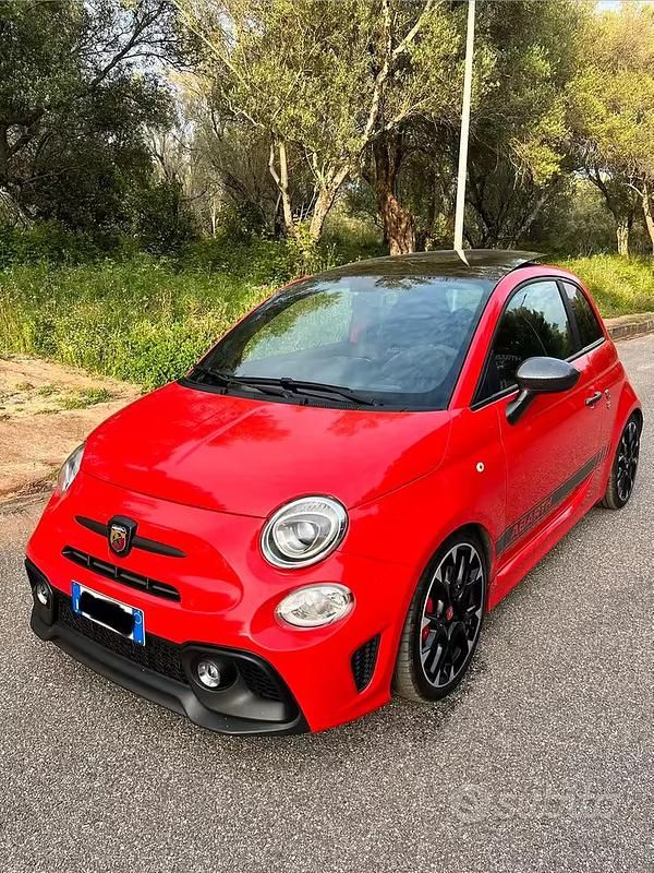 Usata Abarth 595 Competizione 180 CV (132 kW) 2019 Rosso Berlina