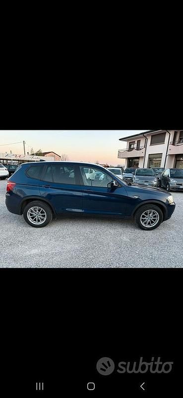 Usata BMW X3 2012 Blu SUV