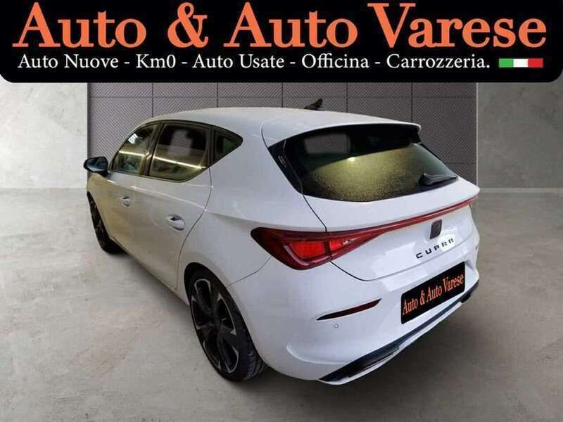 Usata Cupra Leon 204 CV (150 kW) 2022 Bianco Berlina