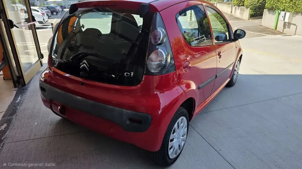 Usata Citroën C1 68 CV (50 kW) 2013 Rosso Utilitaria