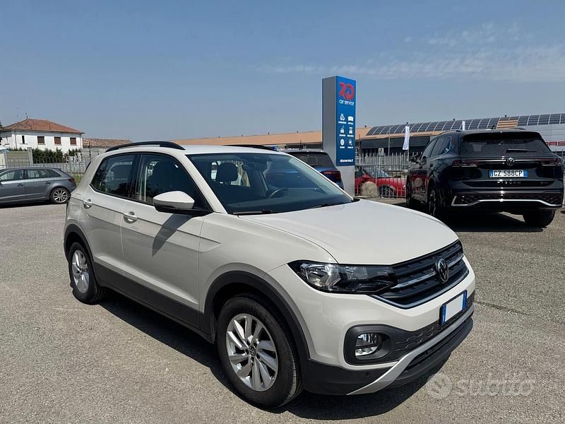 Usata VW T-Cross Style 95 CV (69 kW) 2022 Bianco SUV
