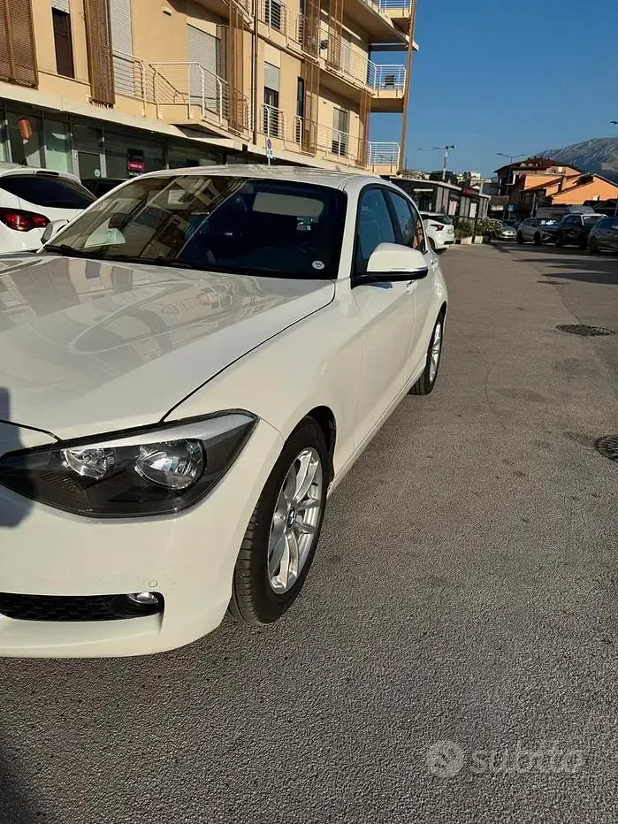 Usata BMW 116 116 CV (85 kW) 2013 Bianco Utilitaria