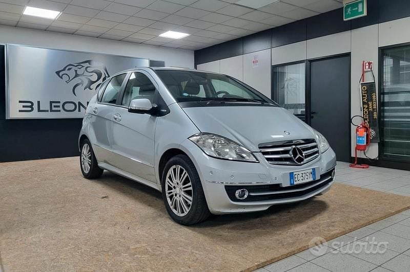 Usata Mercedes A160 Style 115 CV (84 kW) 2010 Grigio Berlina