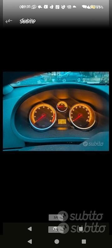 Usata Opel Corsa 80 CV (58 kW) 2007 Grigio Utilitaria