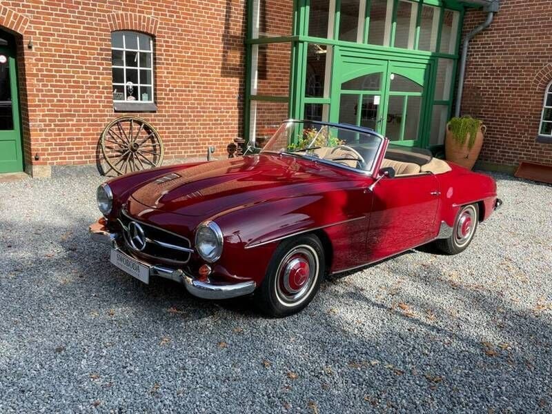 Rosso Usata 1956 Mercedes 190 Tre volumi | 159.000 € - Immagine 1/4